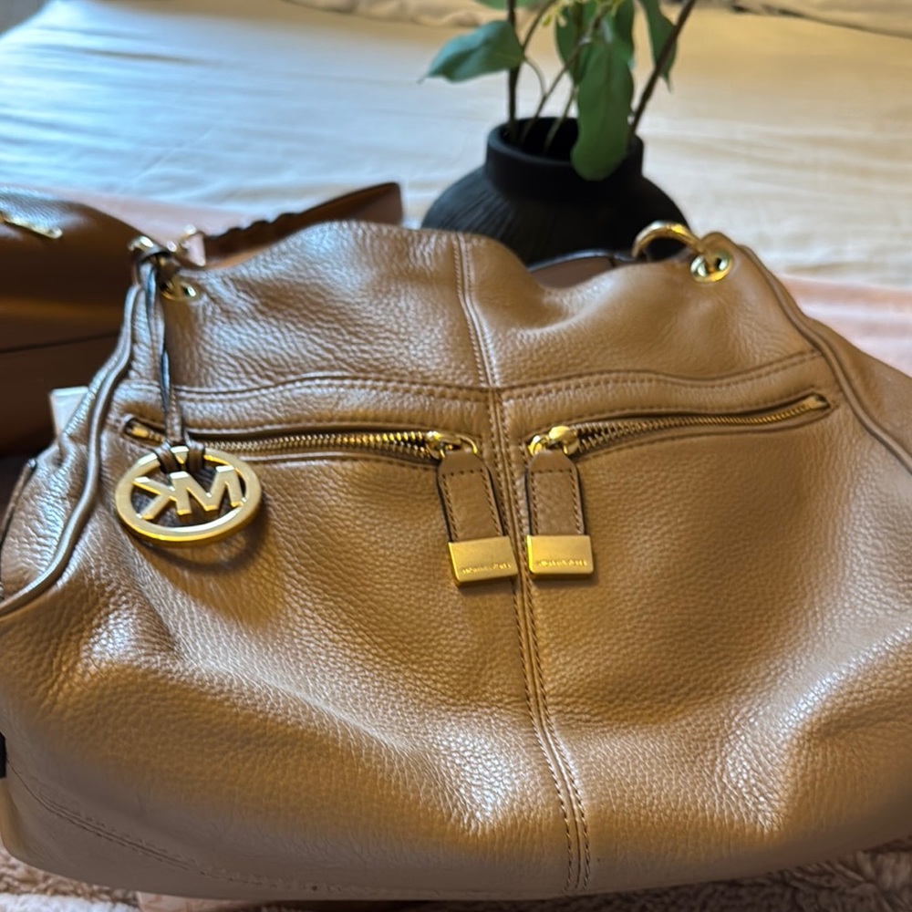 Michael Kors Tan Leather Women's Bag